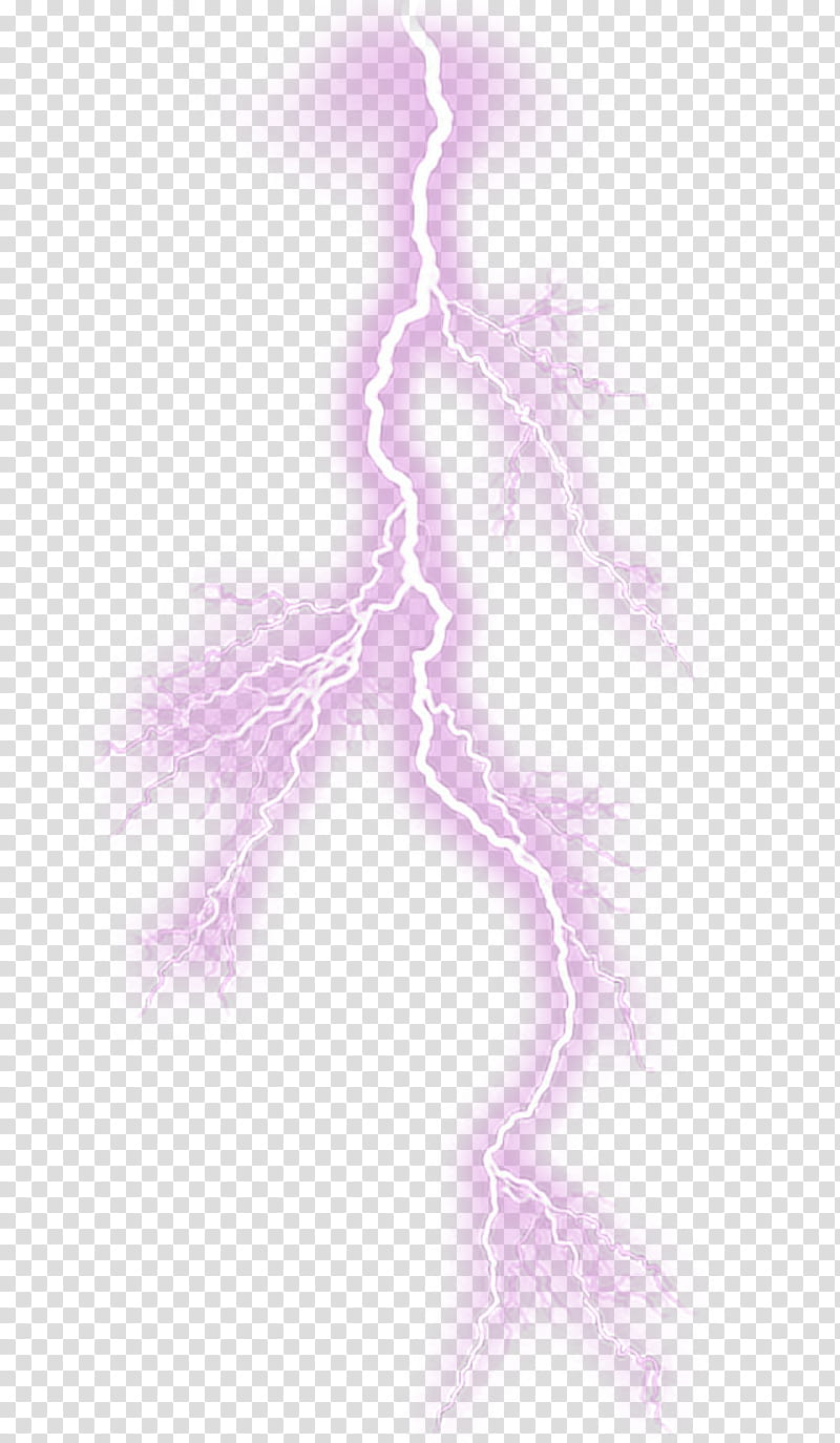 Lightning, Purple, Thunderstorm, Violet, Sky, Line, Wind transparent background PNG clipart