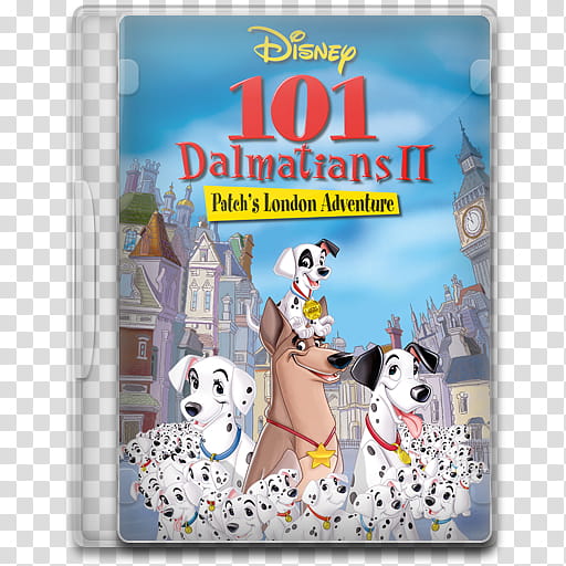 Movie Icon Mega ,  Dalmatians II, Patch's London Adventure transparent background PNG clipart