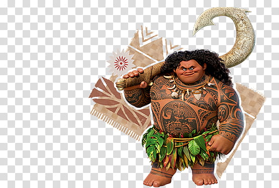 Maui of Moana transparent background PNG clipart