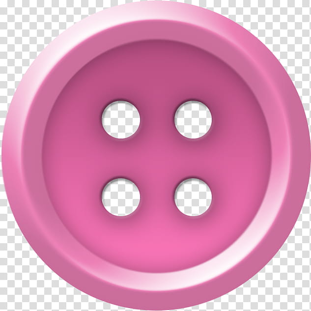 pink sewing buttons clip art