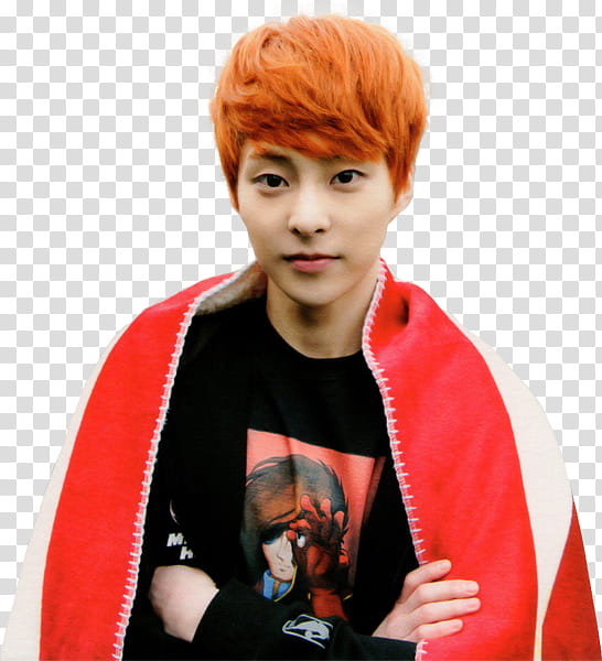 Xiumin transparent background PNG clipart