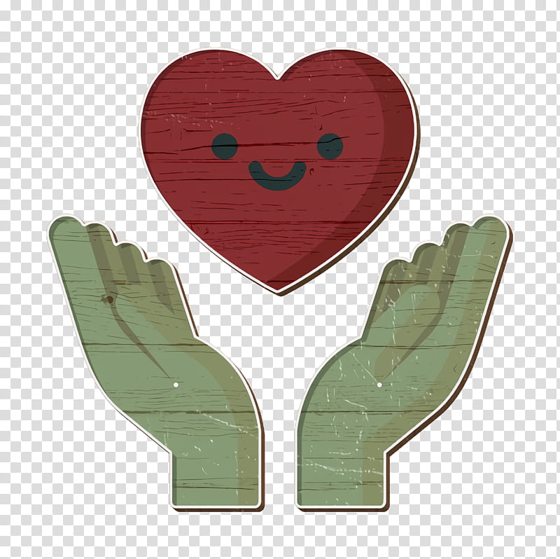 Give icon Happiness icon Heart icon, Glove, Hand, Fashion Accessory, Personal Protective Equipment, Safety Glove transparent background PNG clipart