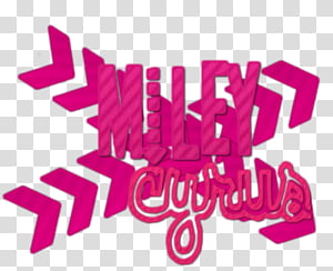 Texto Miley Cyrus transparent background PNG clipart thumbnail