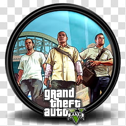Grand Theft Auto V Game Icon, GTA _, Grand Theft Auto  transparent background PNG clipart