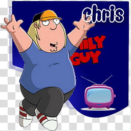 Family Guy Set , Chris icon transparent background PNG clipart