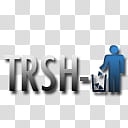 Futura Gradient Icons, Trash Full , TRSH logo clip transparent background PNG clipart