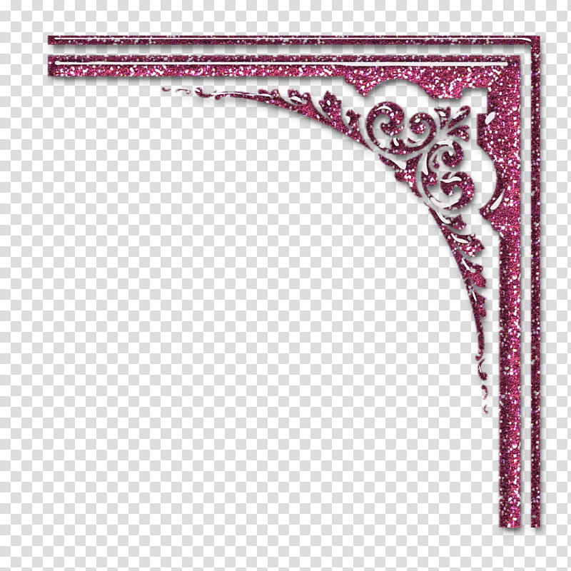 DiZa decorative element, pink frame illustration transparent background PNG clipart