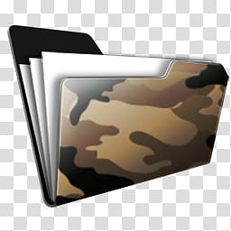 CAMO FOLDERS, Desert_Documents icon transparent background PNG clipart
