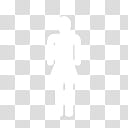 White Symbols Icons, Girl, female bathroom logo transparent background PNG clipart