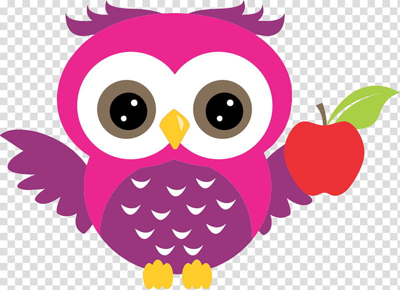 Bird, Owl, Little Owl, Bird Of Prey, Cuteness, Drawing, Cartoon, Pink transparent background PNG clipart