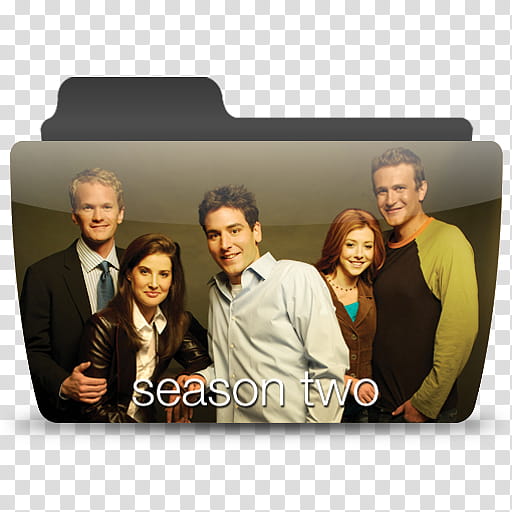 Colorflow TV Folder Icons , How I Met Your Mother S transparent background PNG clipart