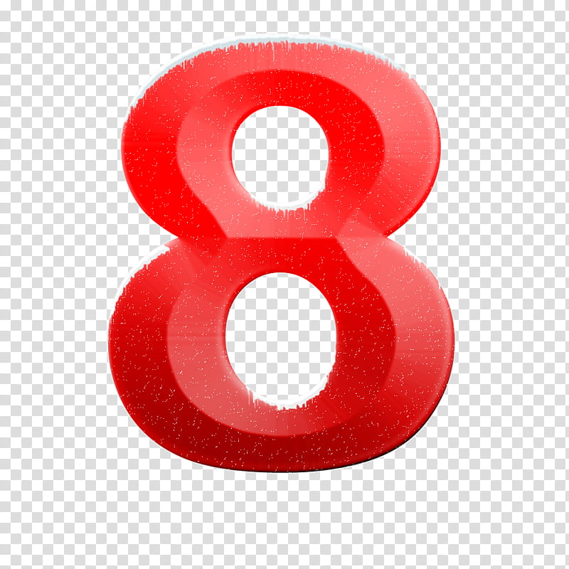 red number 8