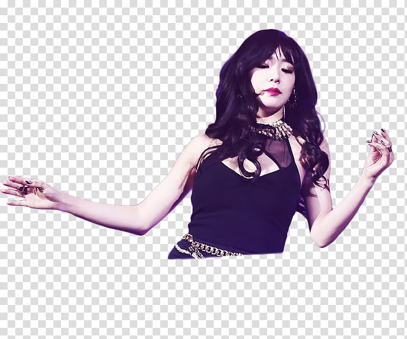 set SNSD Tiffany SBS Gayo Daejun transparent background PNG clipart