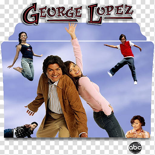 George Lopez series and season folder icons, George Lopez ( transparent background PNG clipart