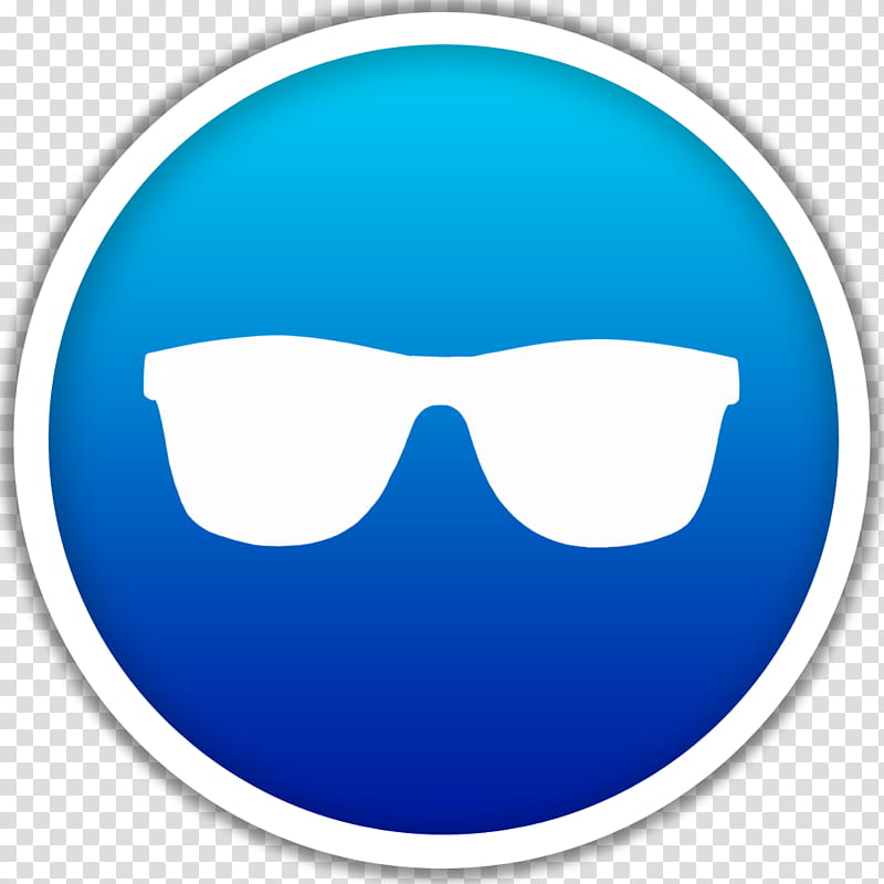 Dots, sunglasses icon transparent background PNG clipart