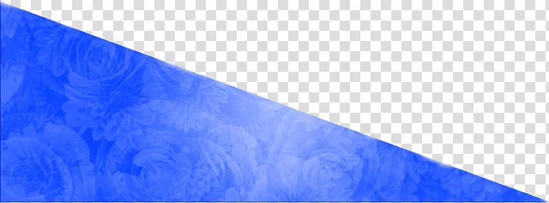 Triangulo azul inferior transparent background PNG clipart