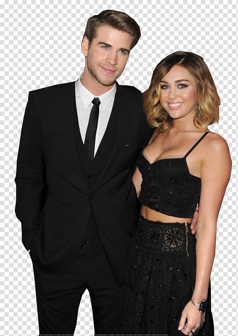 Miley C And Liam H,  transparent background PNG clipart