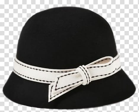 black and white fedora hat transparent background PNG clipart
