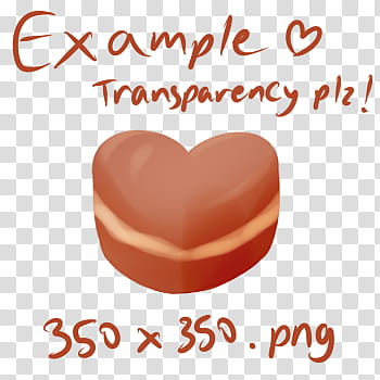C A Kumano san Chocolate EXAMPLE, Example heart transparency plz! x. illustration transparent background PNG clipart