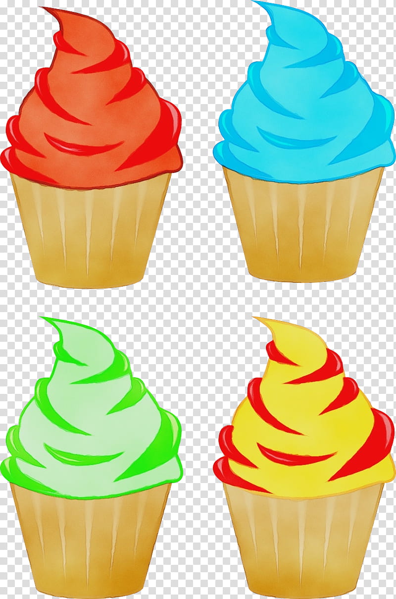 Ice Cream Cone, Watercolor, Paint, Wet Ink, Italian Ice, Ice Cream Cones, Flavor, Italian Cuisine transparent background PNG clipart