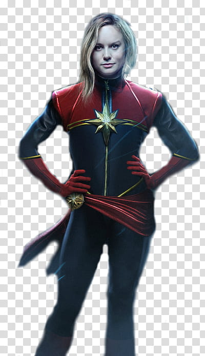 Brie Larson Captain Marvel transparent background PNG clipart