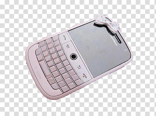 pink QWERTY phone transparent background PNG clipart