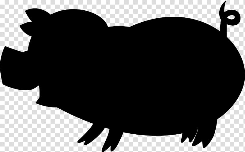 Pig, Silhouette, Shooting Targets, Groundhog, Digital , Digital Review, Blackandwhite transparent background PNG clipart