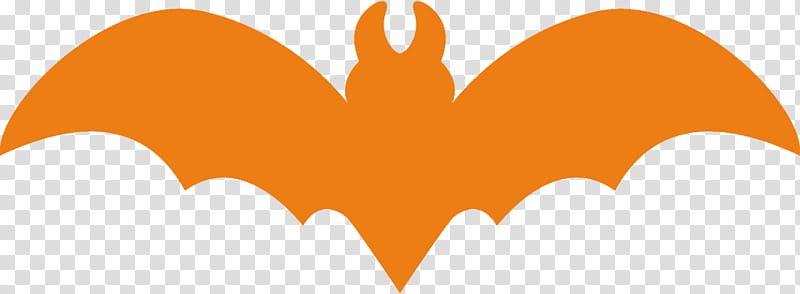 bat halloween bat halloween, Halloween , Orange, Yellow, Heart, Symmetry, Love transparent background PNG clipart