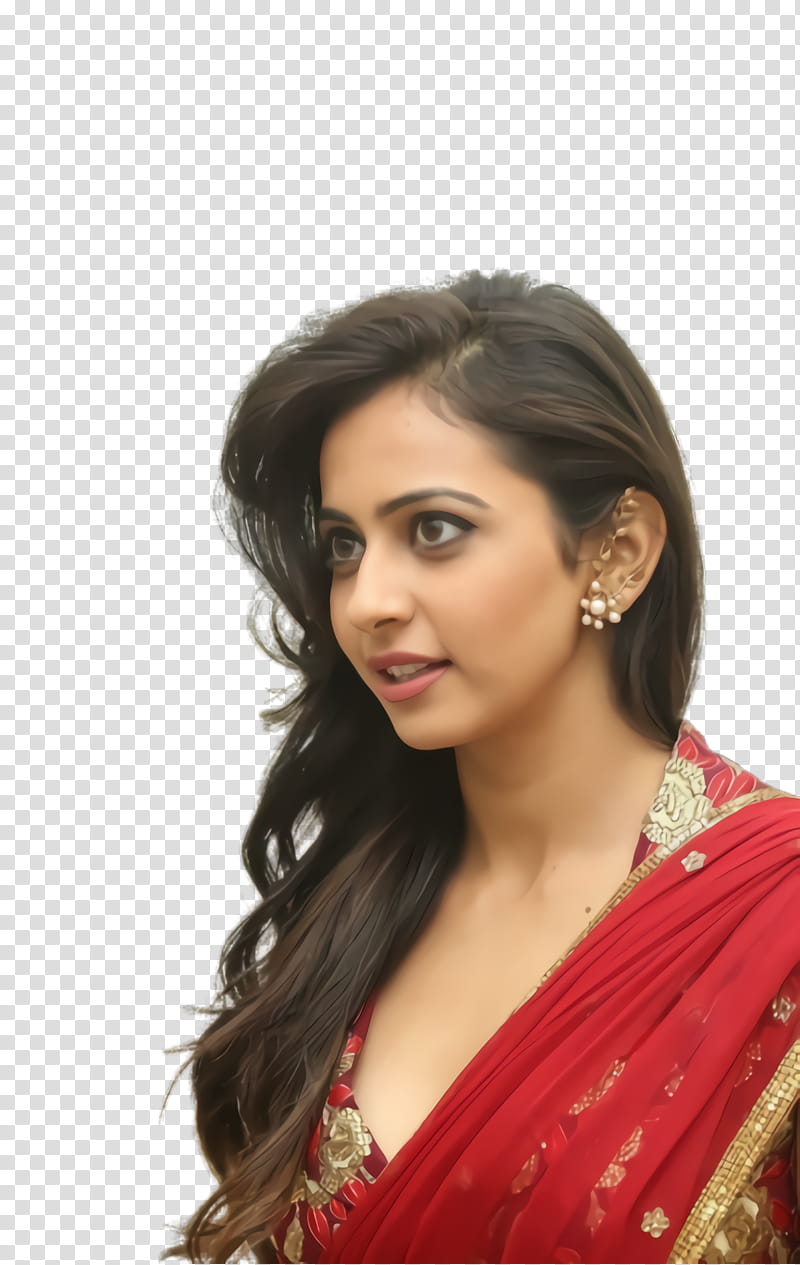 Hair, Rakul Preet Singh, Indian, Girl, Actor, Shoot, Film, Tollywood transparent background PNG clipart