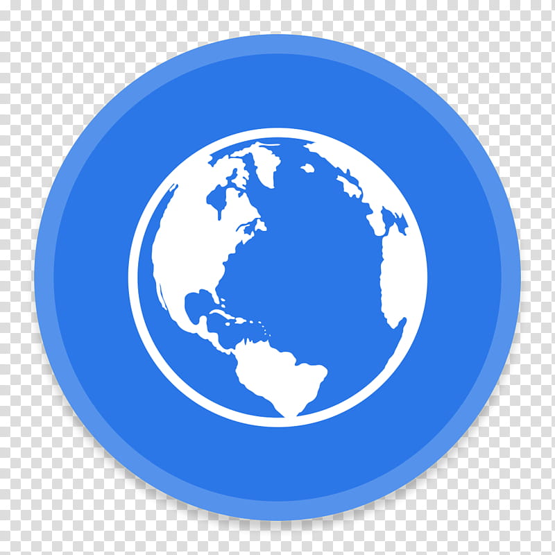 Button UI Alternative System Folders, blue and white globe logo transparent background PNG clipart