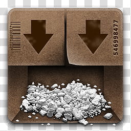 VARIATIONS , white powder in box transparent background PNG clipart
