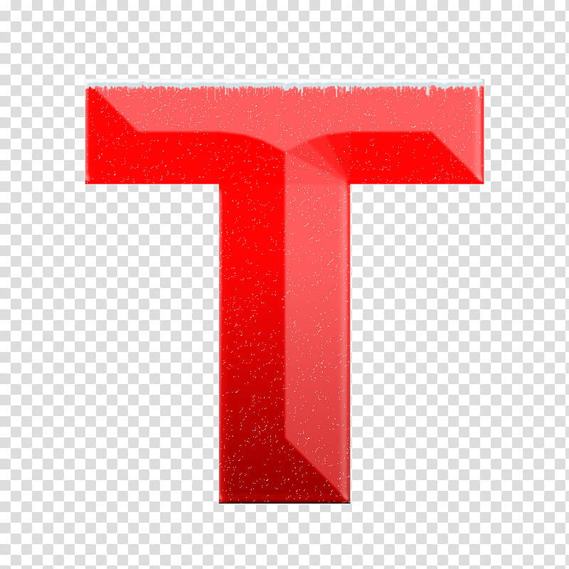 The Letter T In Red