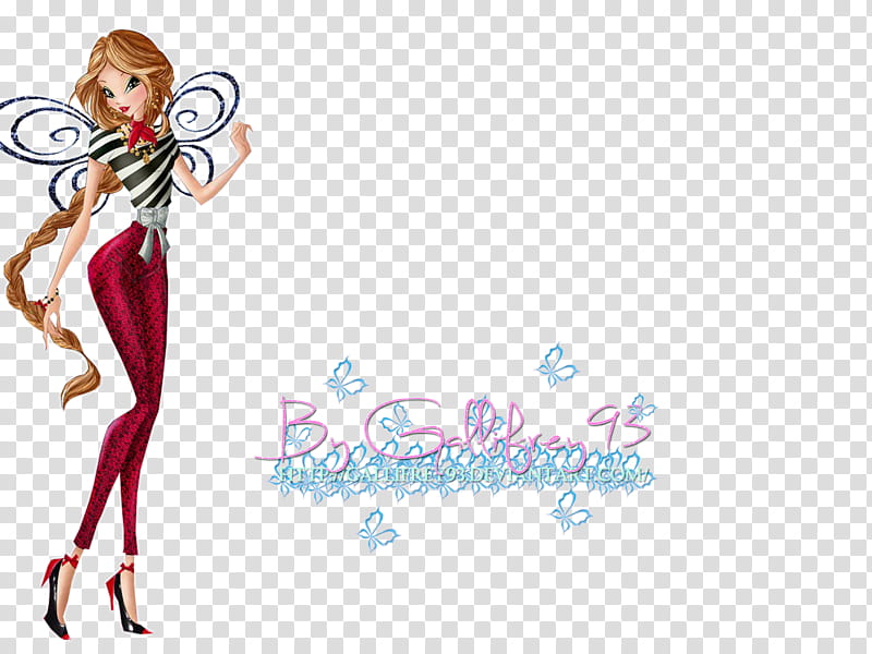 Winx Club Flora Couture French Style transparent background PNG clipart