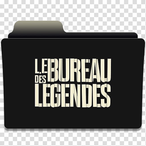 Le Bureau des Legendes Folder Icon, LBDL Folder Icon Only Typo  transparent background PNG clipart