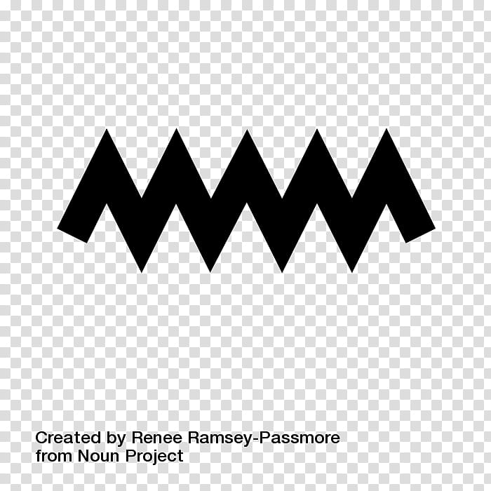 Lines, black pointed waves transparent background PNG clipart