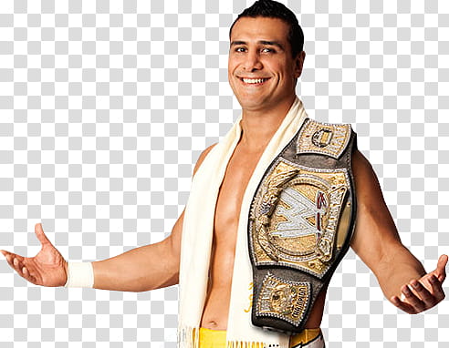 Alberto Del Rio WWE Champion transparent background PNG clipart