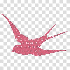 , pink swallow illustration transparent background PNG clipart