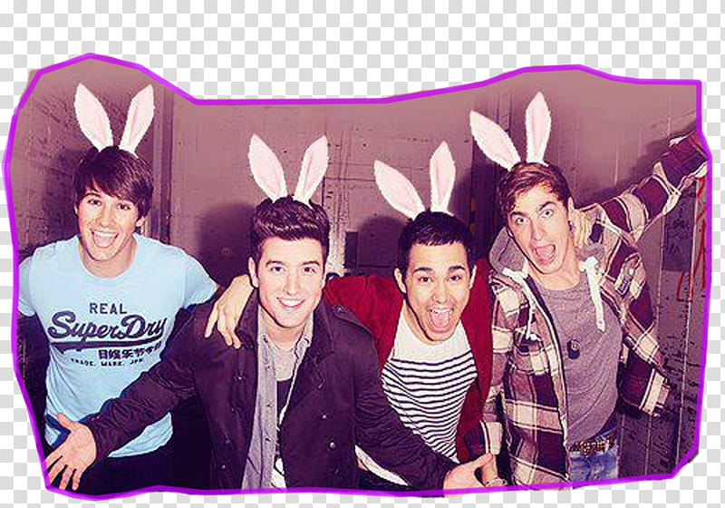 big time rush, group of men transparent background PNG clipart
