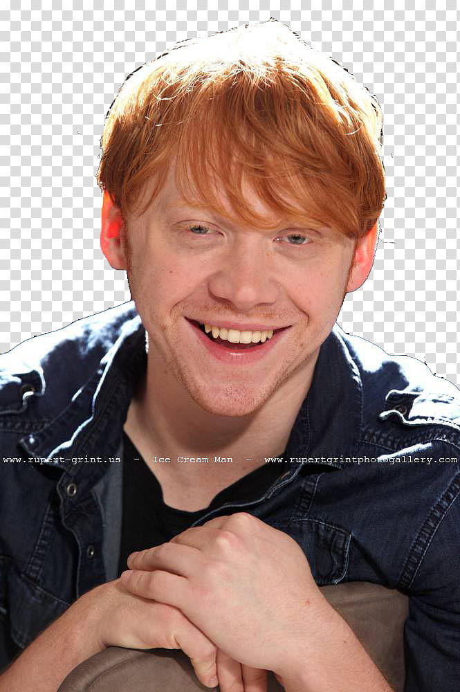 Rupert Grint transparent background PNG clipart