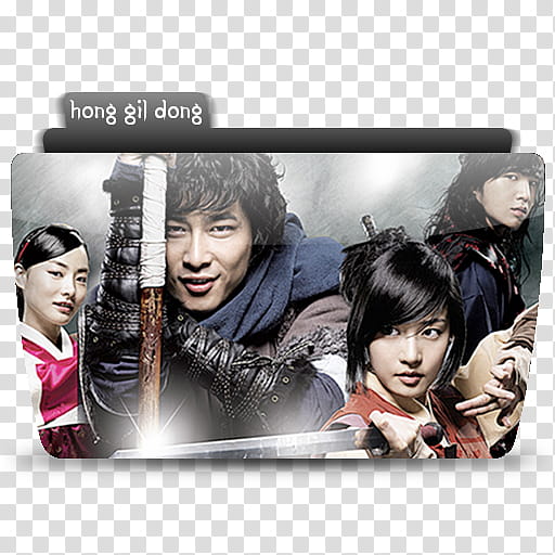 Korean Drama  Colorflow, Hong Gil-dong poster transparent background PNG clipart