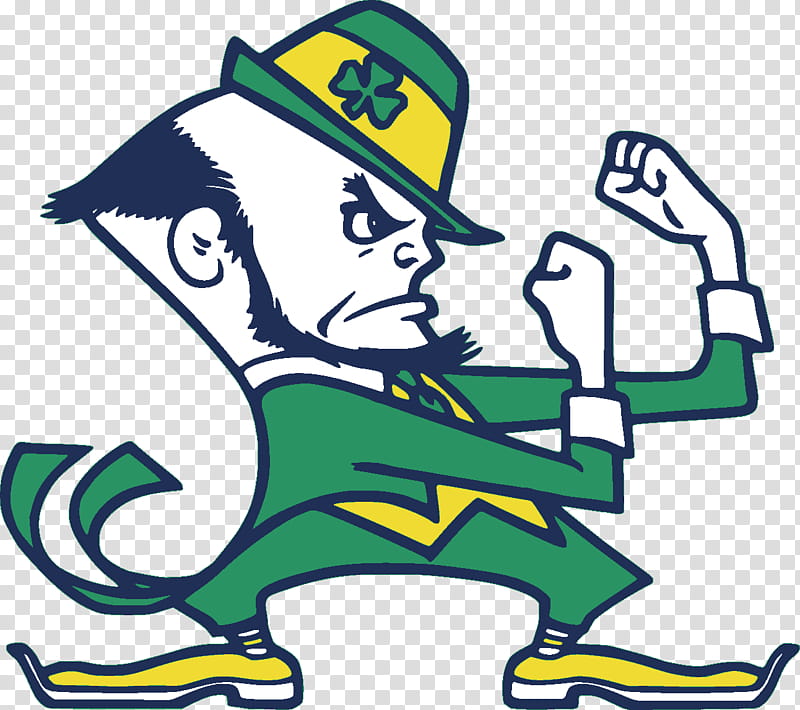 American Football, University Of Notre Dame, Notre Dame Fighting Irish Football, Leprechaun, Notre Dame Fighting Irish Womens Basketball, Notre Dame Fighting Irish Mens Basketball, Logo, Sports transparent background PNG clipart