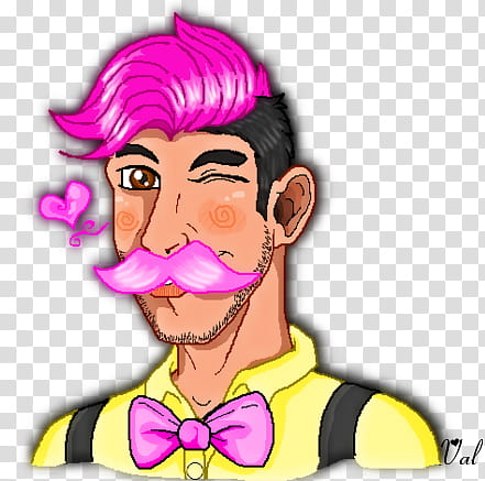Will Warfstache (My Very First Digital Attempt) transparent background PNG clipart