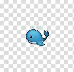 Emojis Editados, blue and white dolphin illustration transparent background PNG clipart
