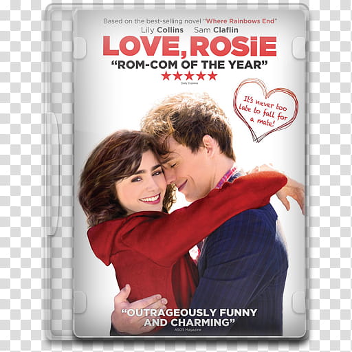Movie Icon , Love, Rosie, Love, Rosie DVD case transparent background PNG clipart