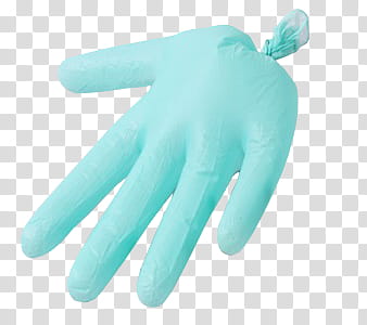 Quirky, green rubber glove transparent background PNG clipart