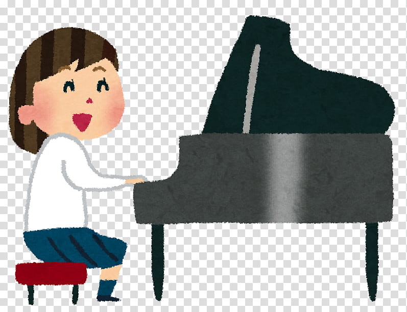 pianist piano cartoon technology, Musician, Player Piano, Child transparent background PNG clipart
