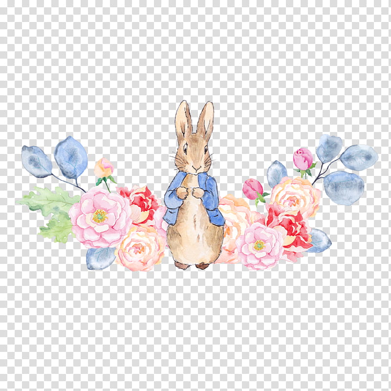 Easter Bunny, Tale Of Peter Rabbit, Watercolor Flowers, Watercolor Painting, Drawing, Fairy Tale, Rabbit Rabbit Rabbit, Rabbits And Hares transparent background PNG clipart