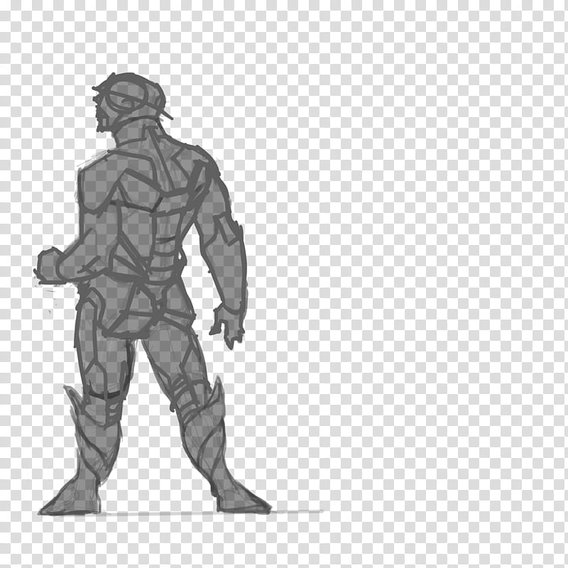 Knight, Character, Angle, Armour, Cartoon, Male, Black And White
, Joint transparent background PNG clipart