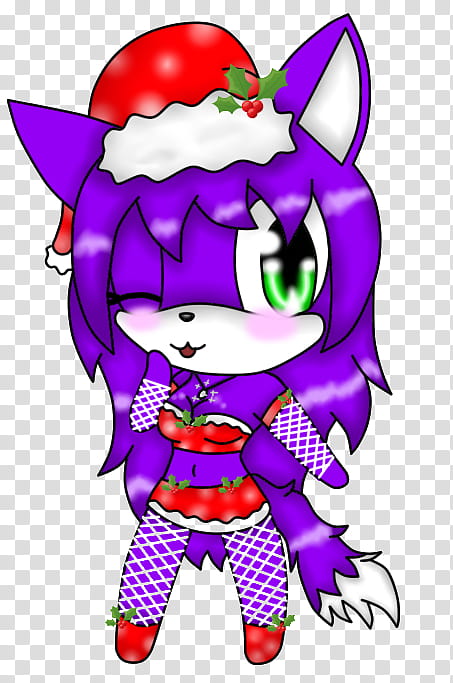 .: Christmas Chibi Sonic Girl Adopt, CLOSED :., anime illustration transparent background PNG clipart