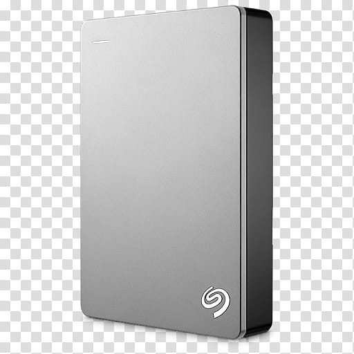 Seagate Backup Plus Portable Drive Color Icons, BackupPlus--silver transparent background PNG clipart